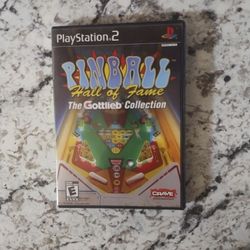PlayStation 2  Pinball Hall Of Fame ( The Gottlieb Collection)  