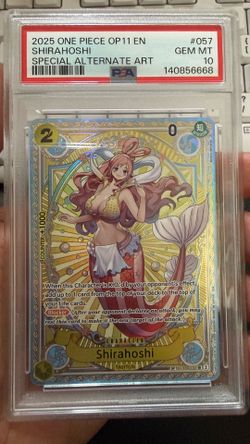 Shirahoshi (SP) - A Fist of Divine Speed (OP11) PSA10