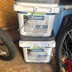 Two Buckets Of EZ sand Polymeric Sand 