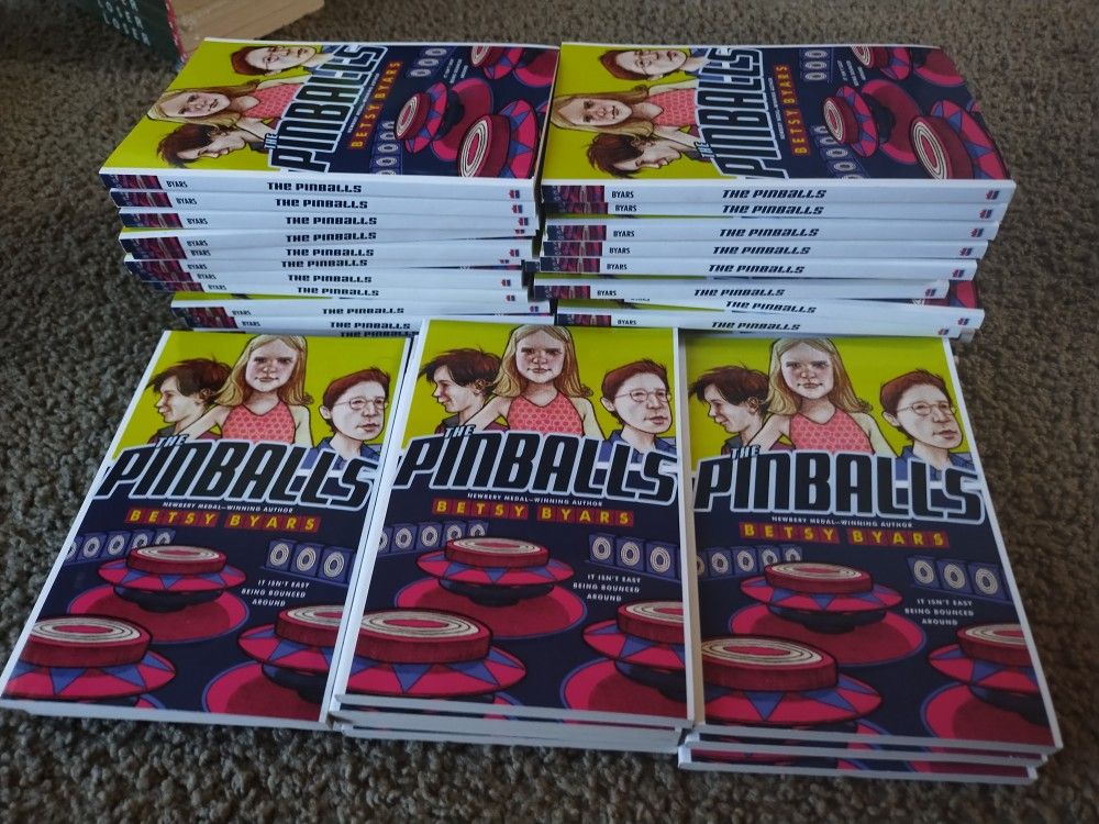 36 Books Pinball By Betsy Byard ( New ) Pick Up In Florence KY 