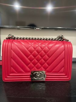 Authentic Chanel Boy Bag