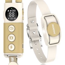 Jugbow Shock Collar for Dogs - 4200FT Remote Training Collar for 15-120lbs Small Medium Large Dog, LED Light & Waterproof Electric Collars with 3 Trai