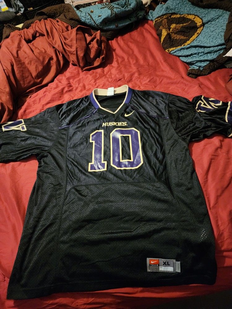 husky jersey size 2xl men and ine is size xl mens $35 each
