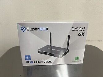 Brand New SuperBox S6 Pro, S6 Max, and S6 Ultra – Unopened and Ready to Use
