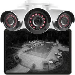 Lorex D841A828DA8E Indoor/Outdoor 8 Camera 4K UHD Surveillance System