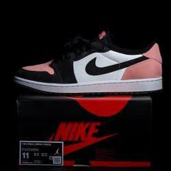 Jordan 1 Low Bleached Coral Size 11