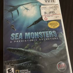 SEA MONSTERS: A Prehistoric AdvenTURE (Nintendo Wii, 2006) 