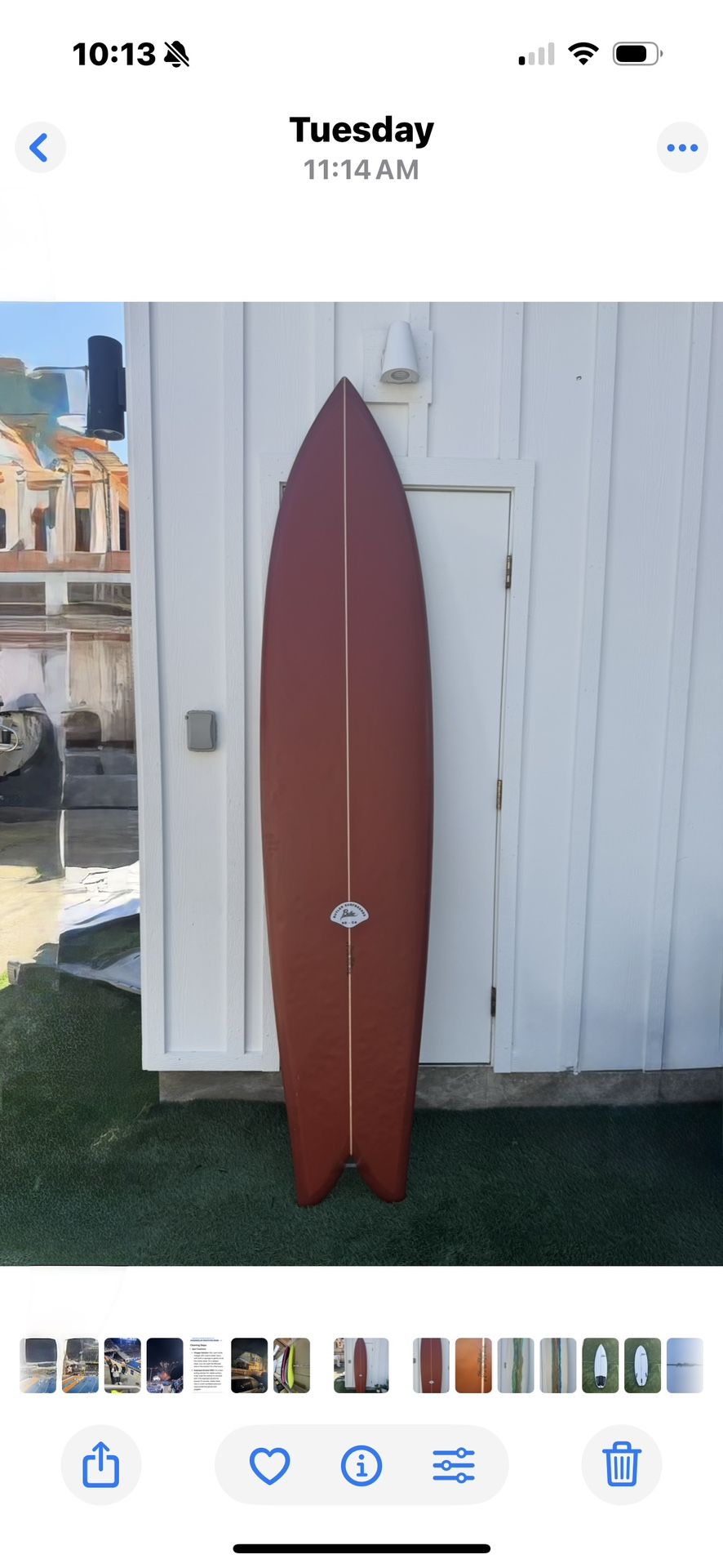 Surfboard $450