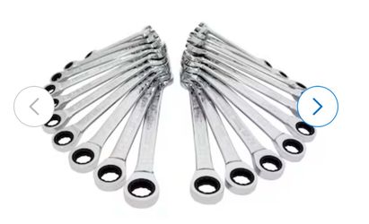 Kobalt 20 -Piece Set Metric and standard (SAE) Ratchet Wrench