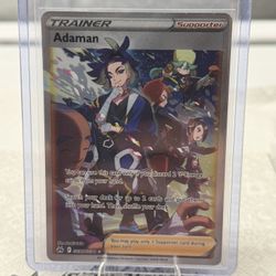 Adaman Pokemon Card 