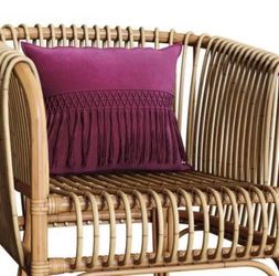 Isabella rattan barrel arm chair sale