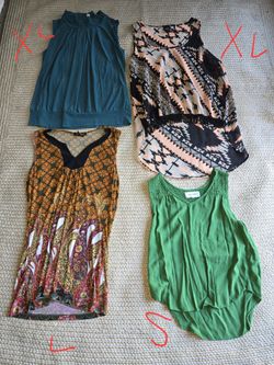 WOMEN'S SLEEVELESS SHIRTS