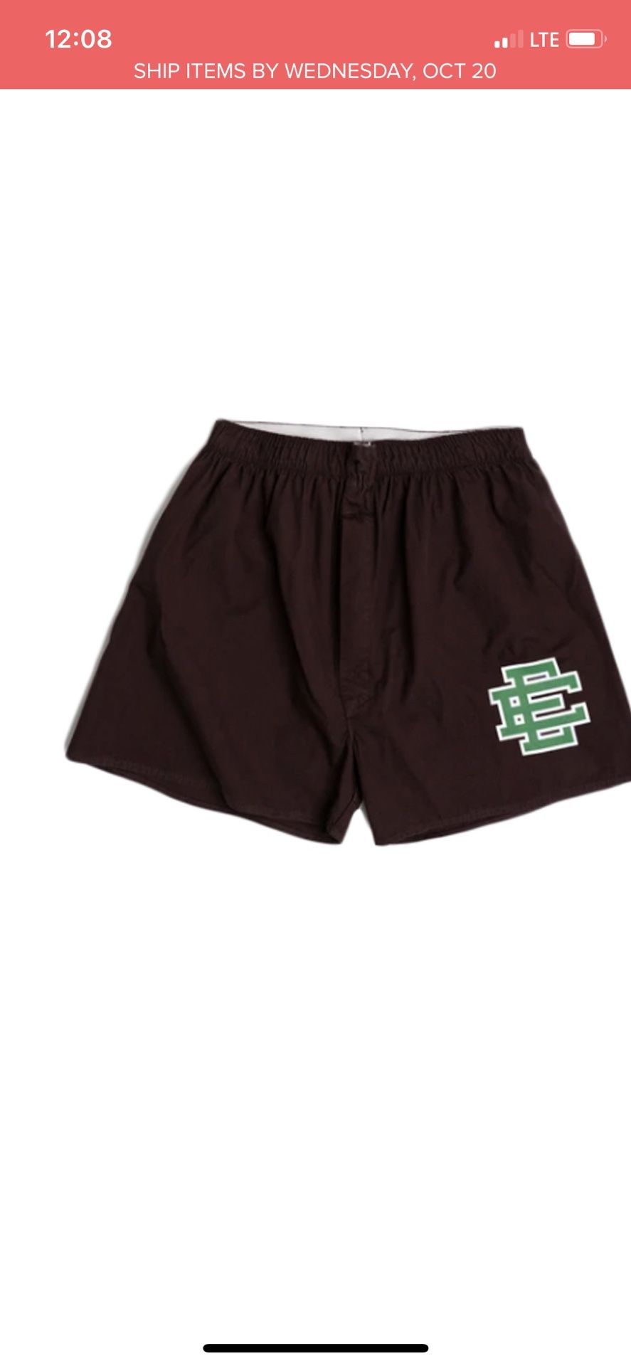 Original Emanuel Edwards EE Shorts - Beef & Broccoli