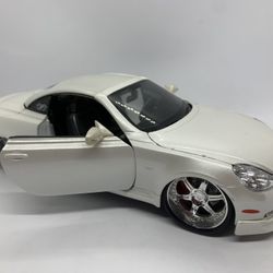 1/18 Maisto Lexus SC430 Pearl White Bodykit Die-cast Custom Rim