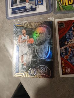 Lot of 6 steph curry cards all milit of 6 steph curry cards all in plastic all mint or betternt or better all in plastic