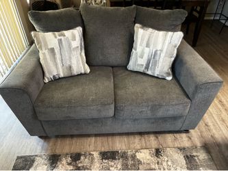 Gray couches