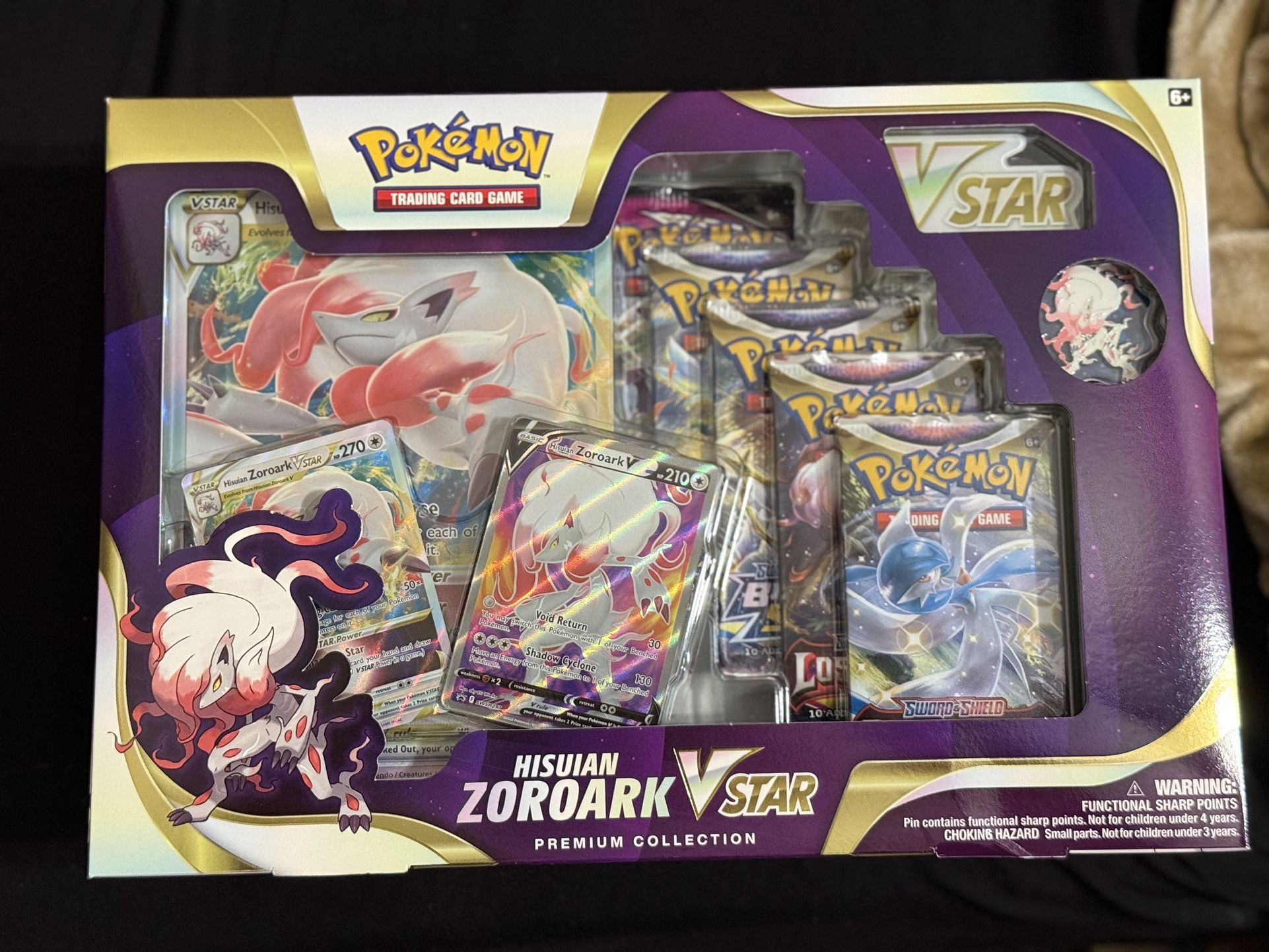pokemon Zoroark Vstar premium collection