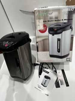 NutriChef Hot Water Urn Pot Insulated Stainless Steel/Auto Boiler