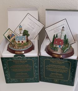 Thomas Kinkade light houses