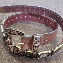 Genuine  Leather Belts** unisex **