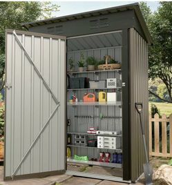 Outside patio tool small storage box
