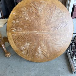 Dinner table - oak