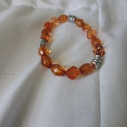 Crystal Agate Stone Bracelet for Women Faceted Strand Bracelets Colorful Beaded Stretch Bracelet Friendship Jewelry Gifts