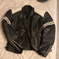 Motorcycle Leather Jacket !