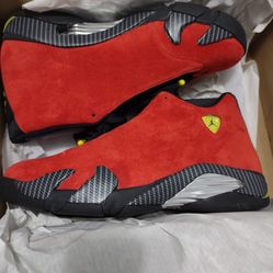 Jordan 14 Retro Ferrari  Challenge Red