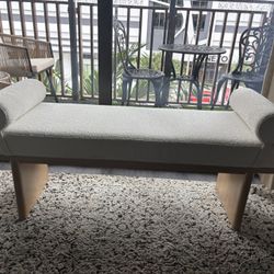 Gently Used Rectangular Bench For Sale!