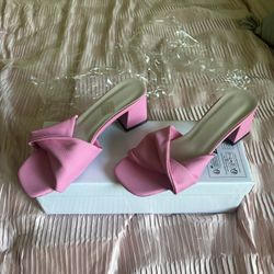 pink mules