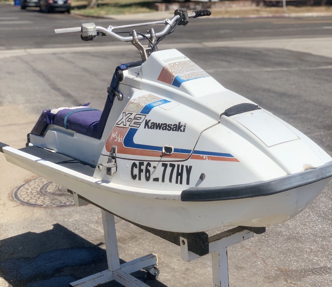 Vintage Kawasaki X2 Jetski
