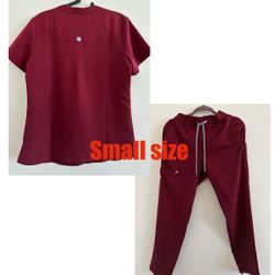 Fabletics Scrub Suit Small size Top and Bottom Bundle Authentic. Washed, Unworn  Brand new but washed and tags removed. Too big for me.  From a smoke 