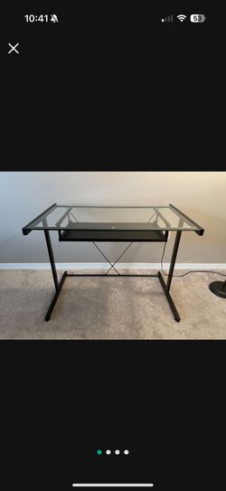 Executive Glass Desk