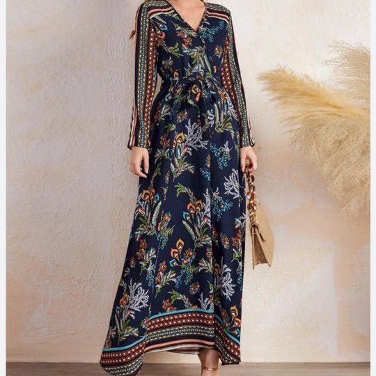 shein navy blue dress long sleeve SHEIN | Dresses | Shein Navy Blue Lace Long Sleeve Dress