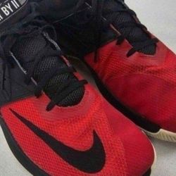 Nike Red and Black Fly By II Size 10     Nike Fly By II Size 10  Color - Red,Black,White Shoes