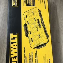 DEWALT 12V/20V/60V MAX 4-Port Lithium-Ion Battery Charger