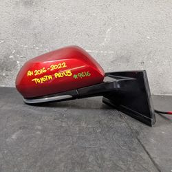 2016-2017-2018-2019-2020-2021-2022 TOYOTA PRIUS RIGHT MIRROR OEM USED #9616