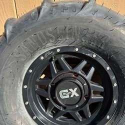 UTV Or ATV sand lingers