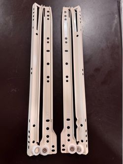 5sets Self-Closing Design -Fits Most Bottom/ Side-Mounted Drawer Systems -13-3/4" Steel Tracks     Fe4)