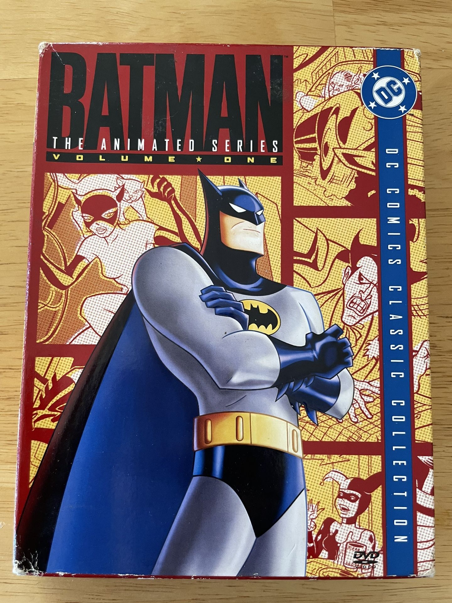 Batman The Animated Series Volume 1 DVD Collection 4 Disc Box Set
