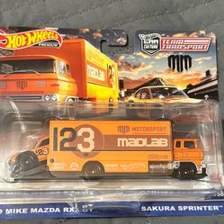 Hot Wheels Mazda RX-3 Team Transport