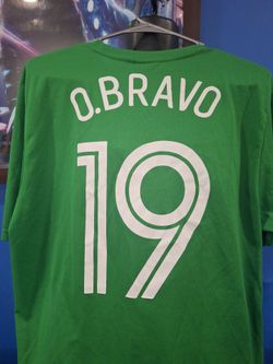 O. Bravo #19 Green Soccer Jersey nike