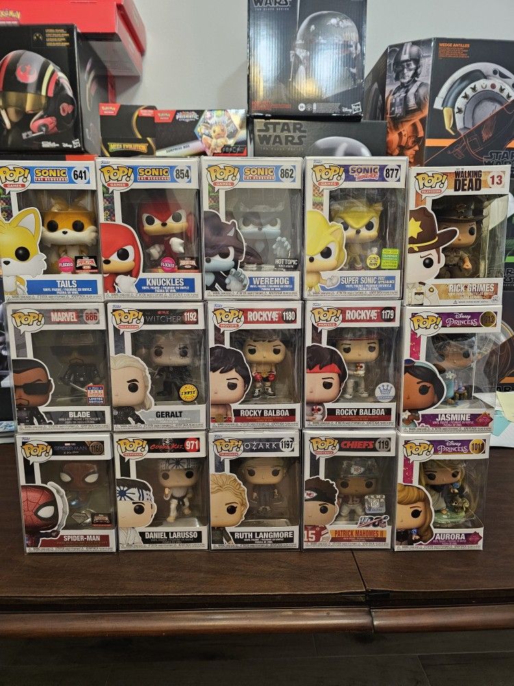 Funko Pop Lot $240
