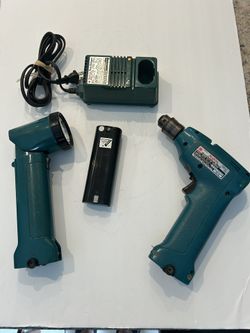 Makita Drill And Flashlight Rechargeable Battery