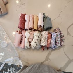 LOT of Baby Onesies 0-3 Month Old