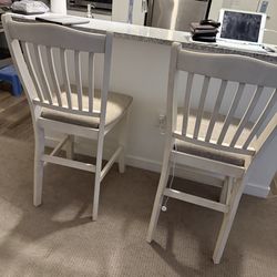 Two high chairs