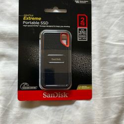 SanDisk Extreme Go Portable 2 TB SSD Hard Drive