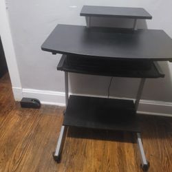Desk with monitor stand