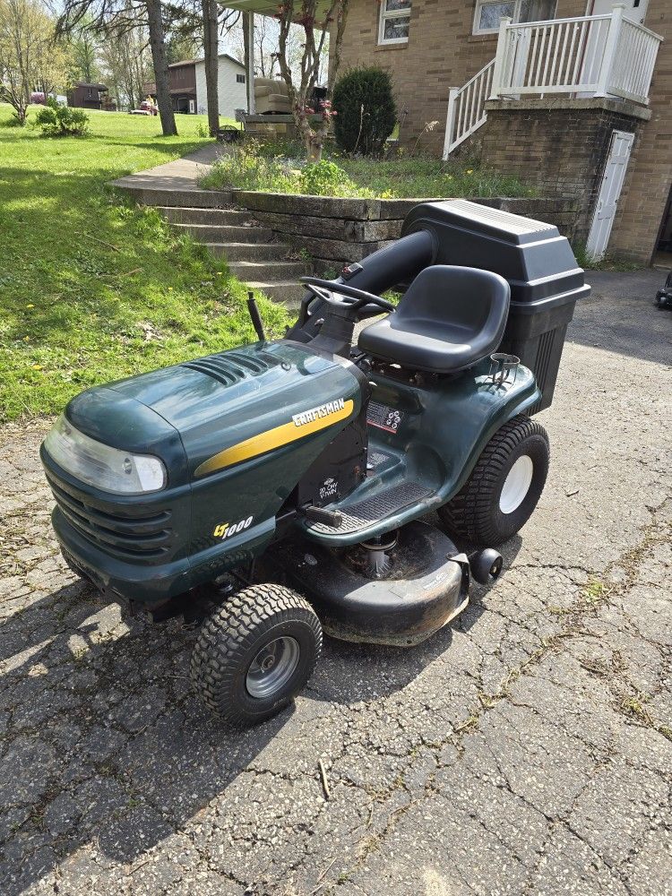 20 HP V-Twin-A Craftsman Riding Mower LT1000